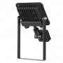 Projecteur LED extra-plat avec capteur START Flood IP65 10,5W 1000lm 840 PIR Noir 4000K SYLVANIA