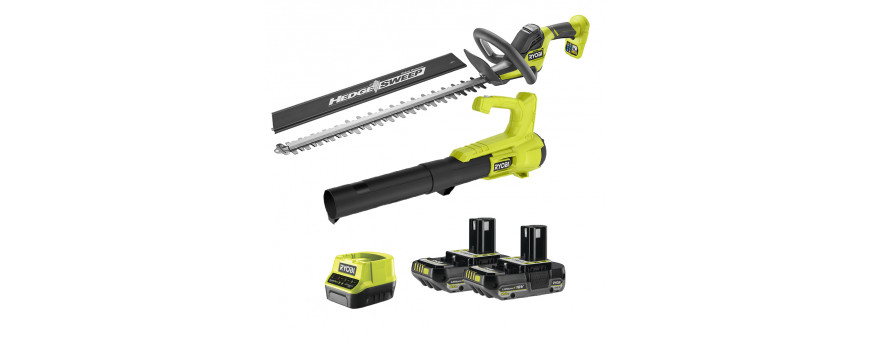 Pack d'outils jardin à moteur