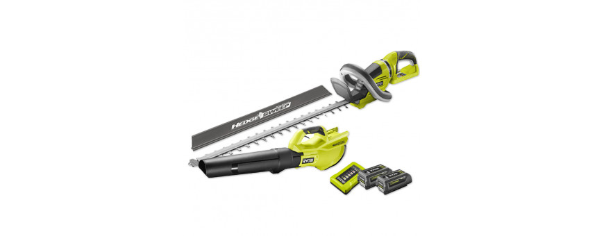 Pack d'outils jardin à moteur