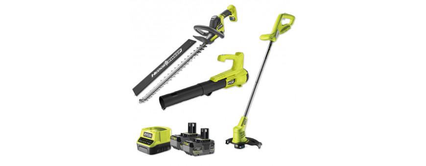 Pack d'outils jardin à moteur