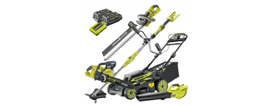 Pack d'outils jardin à moteur