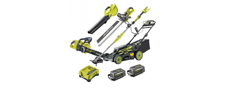 Pack d'outils jardin à moteur