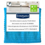 Serpillière microfibre désincrustante pour sols intérieurs 70x50cm STARWAX