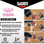Colle pour Tissus de Décoration 250ml SADER