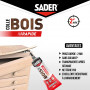 Colle à bois prise rapide 55ml SADER