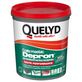 Colle haute performance pour isolants thermiques Depron 1kg QUELYD Colle haute performance pour isolants thermiques Depron 1kg QUELYD