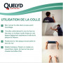 Colle haute performance pour isolants thermiques Depron 1kg QUELYD