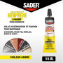 Lot de 3 Colles multi-usages pulvérisable néoprène 200ml + OFFERT 1 Colle contact néoprène liquide 55ml SADER