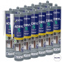Lot de 12 Mastics d'étanchéité ACRYL S A550 310ml (Blanc, Gris ou Brun) BOSTIK