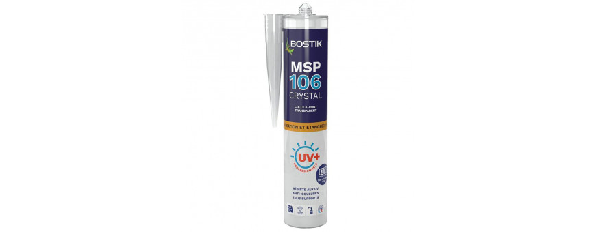 Colle et mastic