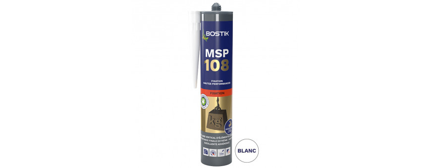 Colle et mastic
