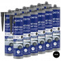 Lot de 12 Mastics Colle FIXPRO MSP 104 Auto & Bateau Haute Résistance 290ml Noir BOSTIK