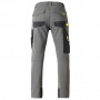 Pantalon de travail élastique avec renforts DYNAMIC gris KAPRIOL