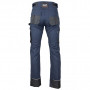 Pantalon de travail stretch bicolore STELLAIRE Marine/Noir LMA