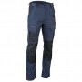 Pantalon de travail stretch bicolore STELLAIRE Marine/Noir LMA