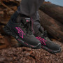 Chaussures de sécurité basses pour femme MICHELLE s ESD S1PS FO SR noir-rose U.POWER