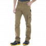 Pantalon de travail multipoches Fibreflex® JOBC camel RICA LEWIS