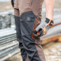 Pantalon de travail avec renforts TECH marron KAPRIOL