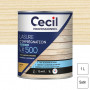 Lasure d'imprégnation LX500 Incolore 1L CECIL PROFESSIONNEL