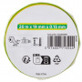 Ruban isolant électrique 19mmx20m vert/jaune