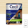 Lasure Toutes Essences de Bois LX TE Incolore 1L CECIL PROFESSIONNEL