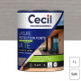Lasure Toutes Essences de Bois LX TE Gris 1L CECIL PROFESSIONNEL