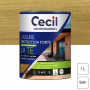 Lasure Toutes Essences de Bois LX TE Chêne 1L CECIL PROFESSIONNEL