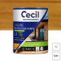 Lasure Toutes Essences de Bois LX TE Chêne doré 1L CECIL PROFESSIONNEL