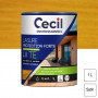 Lasure Toutes Essences de Bois LX TE Chêne clair 1L CECIL PROFESSIONNEL