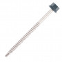 Vis bac acier support bois ZAMATOP-W TH12 Ø6,3x100 RAL7016 x100 SCELL-IT