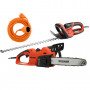 PACK - DOLMAR Taille-Haie Électrique 670W 55 cm HT5510 + Tronçonneuse Électrique 1800W 35 cm ES39TLC + Rallonge 20m