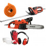 PACK - DOLMAR Taille-Haie Électrique 670W 55cm HT5510 + Tronçonneuse 1800W 40cm ES43TLC + Rallonge 40m + Équipements Protection