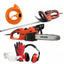 PACK - DOLMAR Taille-Haie Électrique 670W 65cm HT6510 + Tronçonneuse 1800W 40cm ES43TLC + Rallonge 20m + Équipements Protection