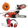 PACK - DOLMAR Taille-Haie Électrique 670W 65cm HT6510 + Tronçonneuse 1800W 40cm ES43TLC + Rallonge 40m + Équipements Protection