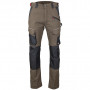 LMA Pantalon de Travail Stretch Bicolore Marron/Noir SONIQUE 1871