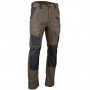 LMA Pantalon de Travail Stretch Bicolore Marron/Noir SONIQUE 1871