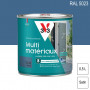 V33 Peinture Extérieure Multi-matériaux RAL 5023 Bleu Orage satin 0,5L