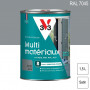 V33 Peinture Extérieure Multi-matériaux RAL 7045 Gris Galet satin 1,5L