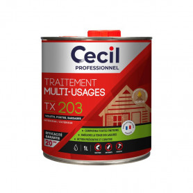 V33 Traitement du Bois Multi-Usages TX203 1L V33 Traitement du Bois Multi-Usages TX203 1L