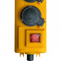 BRENNENSTUHL Multiprise 5 Prises avec Clapets et Interrupteur Câble 2m H07RN-F Jaune Super-Solid SL 554 FR