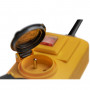 BRENNENSTUHL Multiprise 5 Prises avec Clapets et Interrupteur Câble 2m H07RN-F Jaune Super-Solid SL 554 FR
