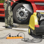 BRENNENSTUHL Multiprise 5 Prises avec Clapets et Interrupteur Câble 2m H07RN-F Jaune Super-Solid SL 554 FR