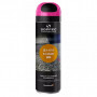 SOPPEC Traceur de Chantier Fluorescent Cerise 6 Mois S MARK - Aérosol 500ml