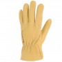 SINGER Gants Cuir Pleine Fleur de Bovin Hydrofuge avec Serrage Élastique C50GHB
