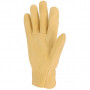 SINGER Gants Cuir Pleine Fleur de Bovin Hydrofuge avec Serrage Élastique C50GHB