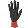 SINGER Gants Nitrile Mousse Coupure D Support PEHD CPHD5RED