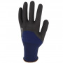 SINGER Gants Nitrile Mousse 3/4 Picots Dos Aéré Jauge 15 PER134
