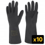 SINGER Lot de 10 Paires Gants Néoprène Type A Sans Support 330 mm NEO400