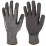 SINGER Lot de 10 Paires Gants PEHD Coupure Niveau F Paume Enduction PU PHS600