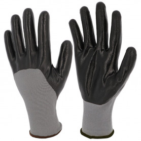 SINGER Gants Support Polyester Enduit Nitrile 3/4 Jauge 13 PER134NIB SINGER Gants Support Polyester Enduit Nitrile 3/4 Jauge 13 PER134NIB